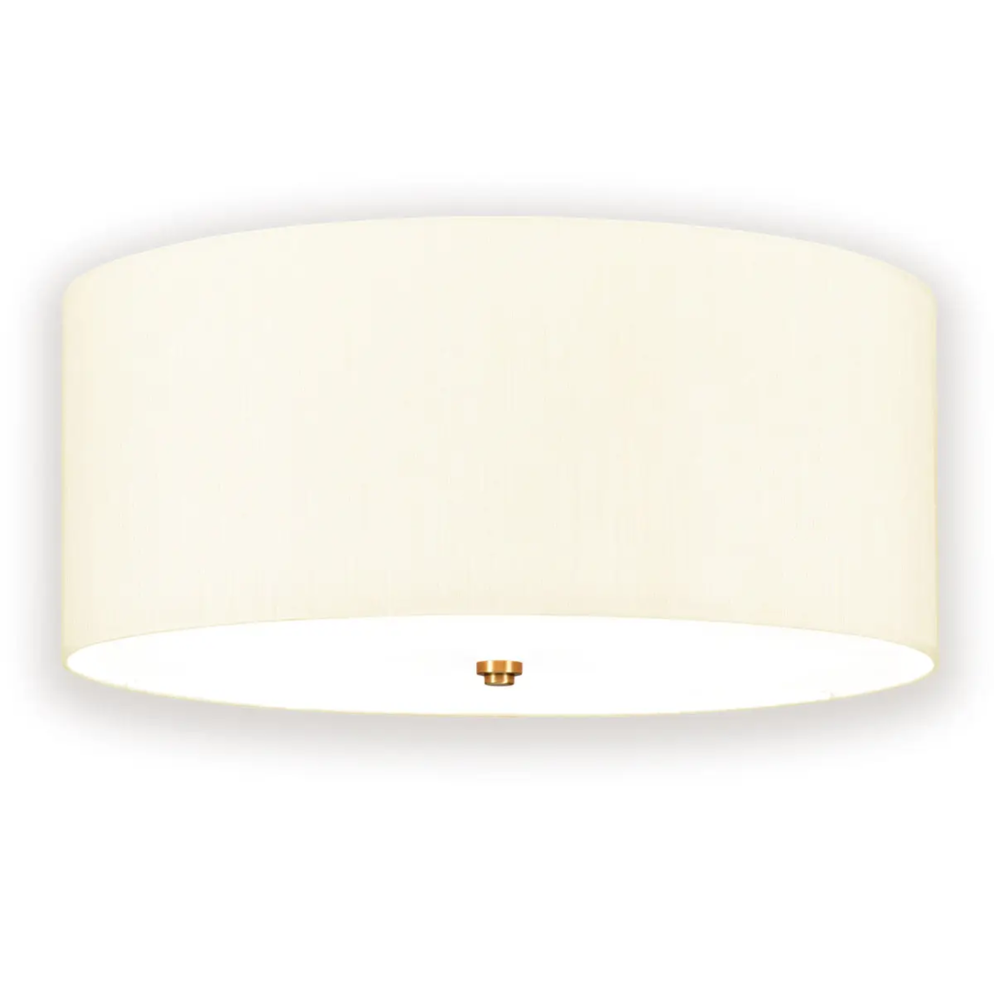Fletcher 22" Flush Mount in Aged Brass