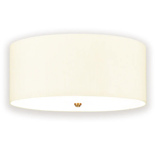 Fletcher 22" Flush Mount in Aged Brass